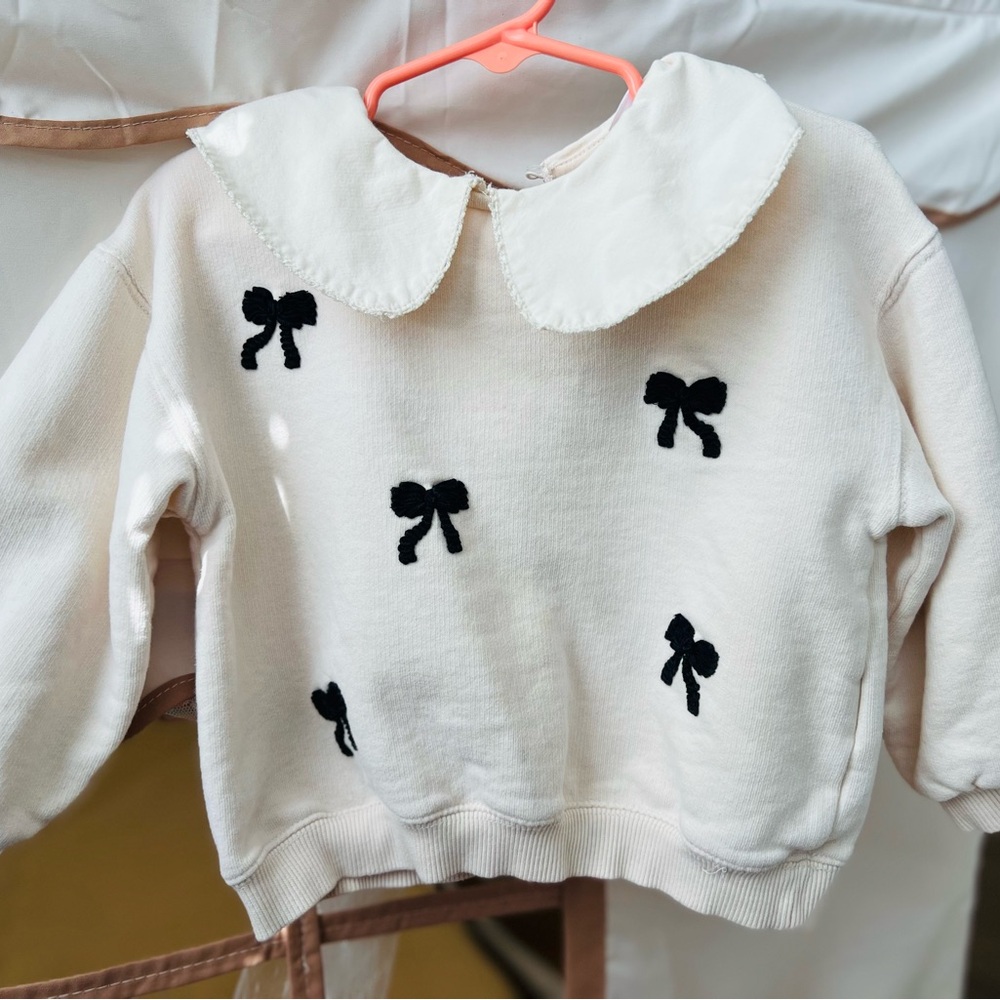 Zara Cream Knit Top